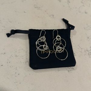 Ippolita Jet Set Sterling Silver Earrings